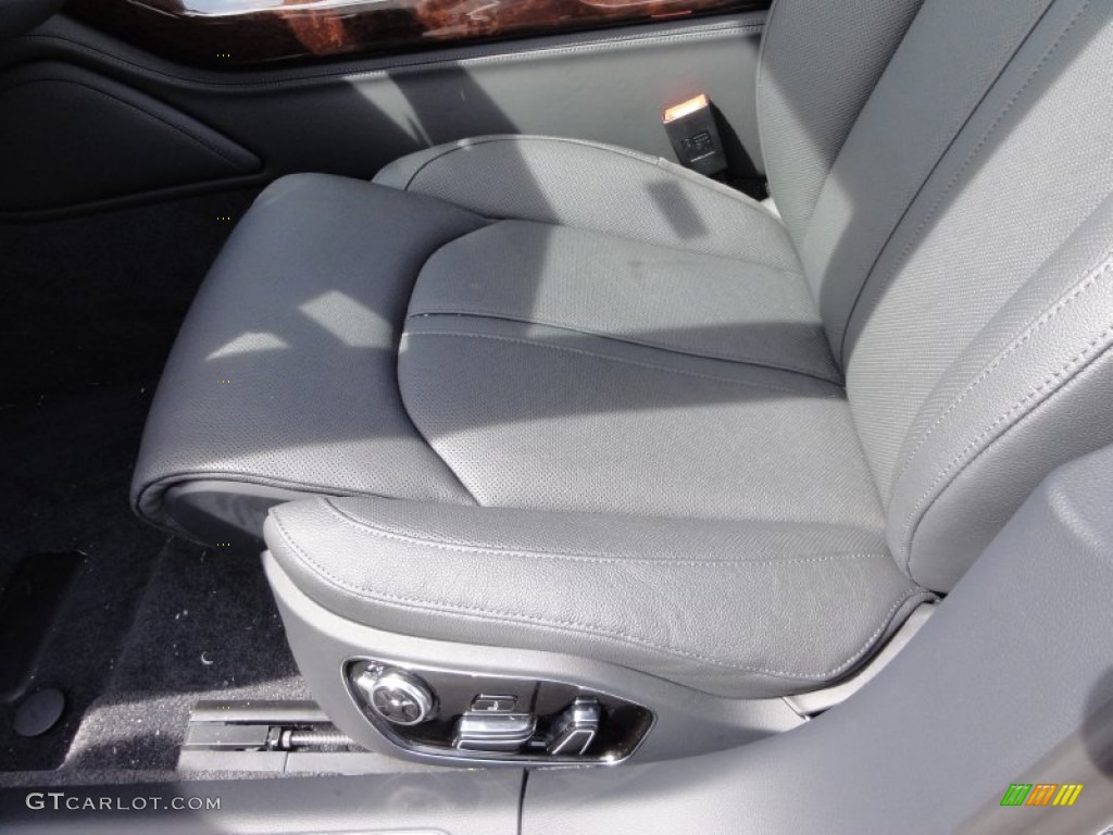 Black Interior 2011 Audi A8 L 4.2 FSI quattro Photo #54212442