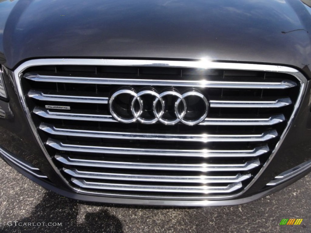 Oolong Grey Metallic 2011 Audi A8 L 4.2 FSI quattro Exterior Photo #54212576