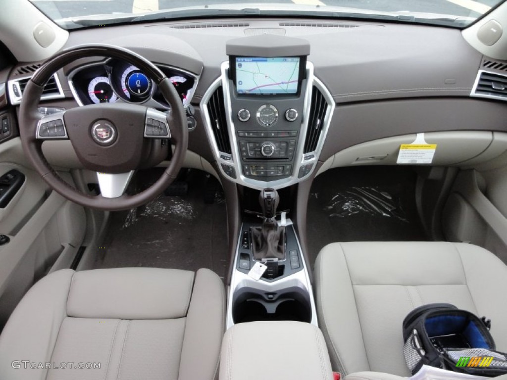 2012 Cadillac SRX Performance Shale/Brownstone Dashboard Photo #54212607