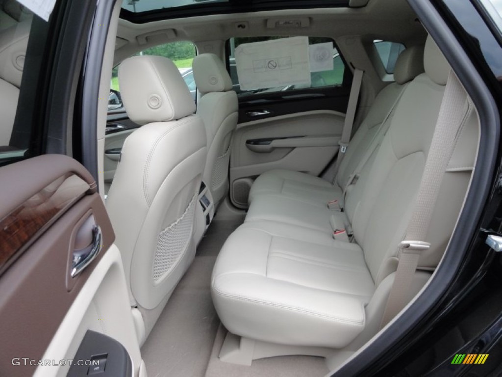 Shale/Brownstone Interior 2012 Cadillac SRX Luxury AWD Photo #54212700