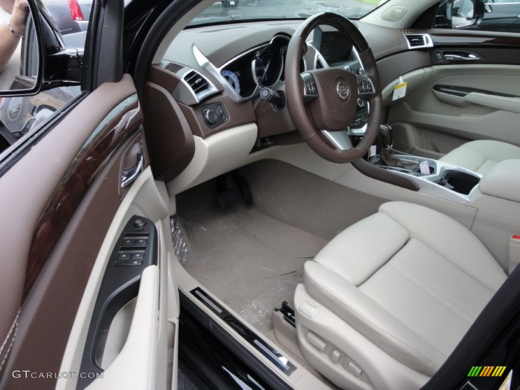 Shale/Brownstone Interior 2012 Cadillac SRX Luxury Photo #54212916