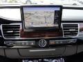 2011 Audi A8 Nougat Brown Interior Navigation Photo