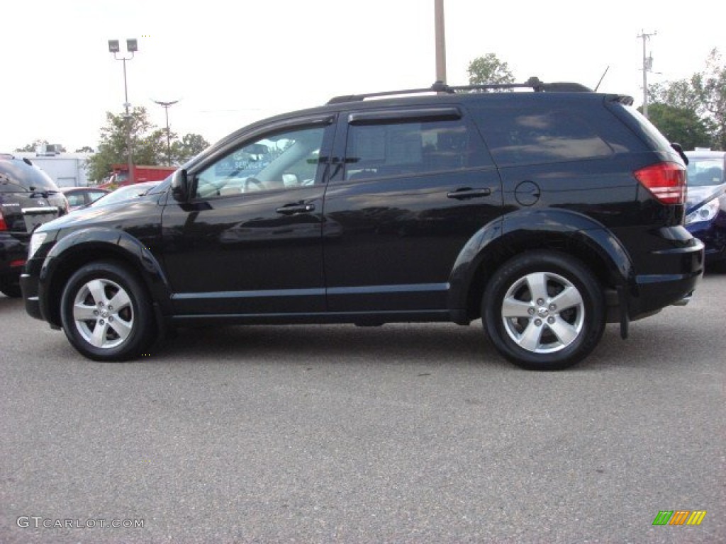 Brilliant Black Crystal Pearl 2009 Dodge Journey SXT Exterior Photo #54213858
