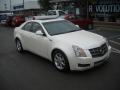 2008 White Diamond Tri-Coat Cadillac CTS Sedan  photo #1