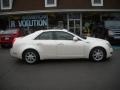 2008 White Diamond Tri-Coat Cadillac CTS Sedan  photo #2