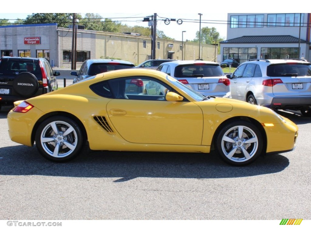 Speed Yellow 2008 Porsche Cayman Standard Cayman Model Exterior Photo #54214662