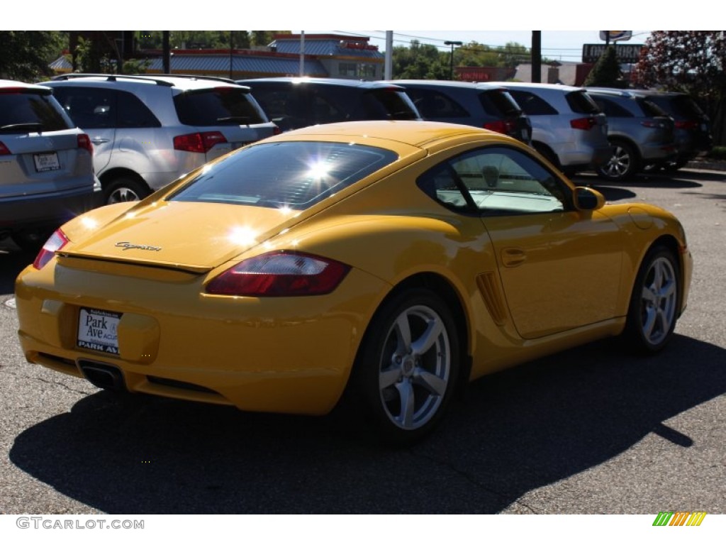 2008 Cayman  - Speed Yellow / Black photo #3