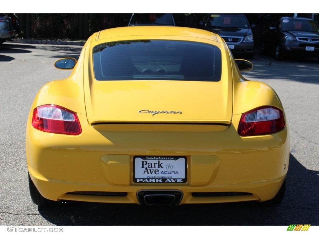 2008 Cayman  - Speed Yellow / Black photo #4