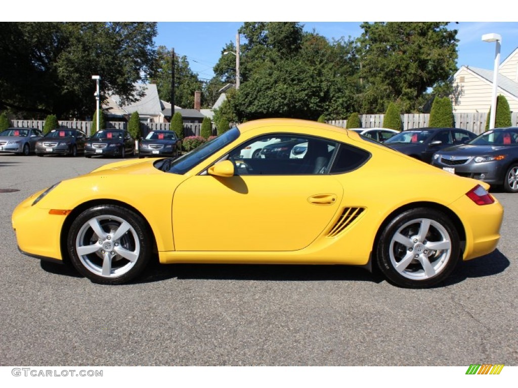 2008 Cayman  - Speed Yellow / Black photo #6