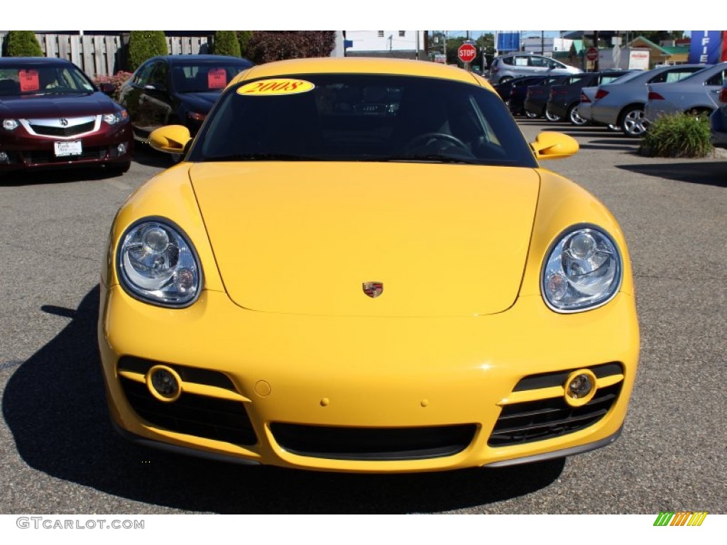 Speed Yellow 2008 Porsche Cayman Standard Cayman Model Exterior Photo #54214725