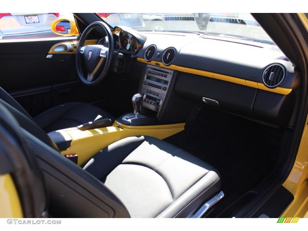 2008 Porsche Cayman Standard Cayman Model Black Dashboard Photo #54214860
