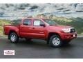 2011 Barcelona Red Metallic Toyota Tacoma V6 SR5 Double Cab 4x4  photo #1