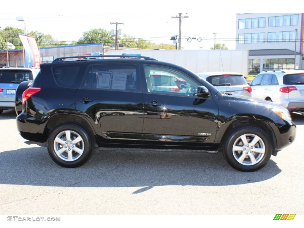 2008 RAV4 Limited V6 4WD - Black / Ash photo #2