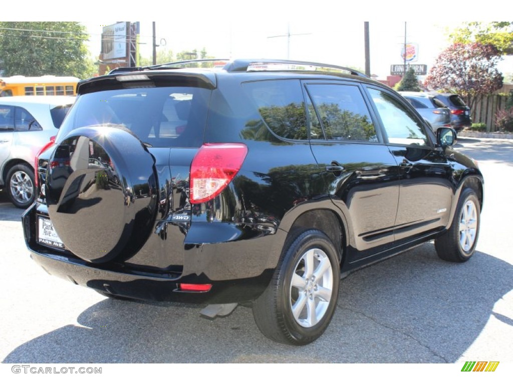 2008 RAV4 Limited V6 4WD - Black / Ash photo #3