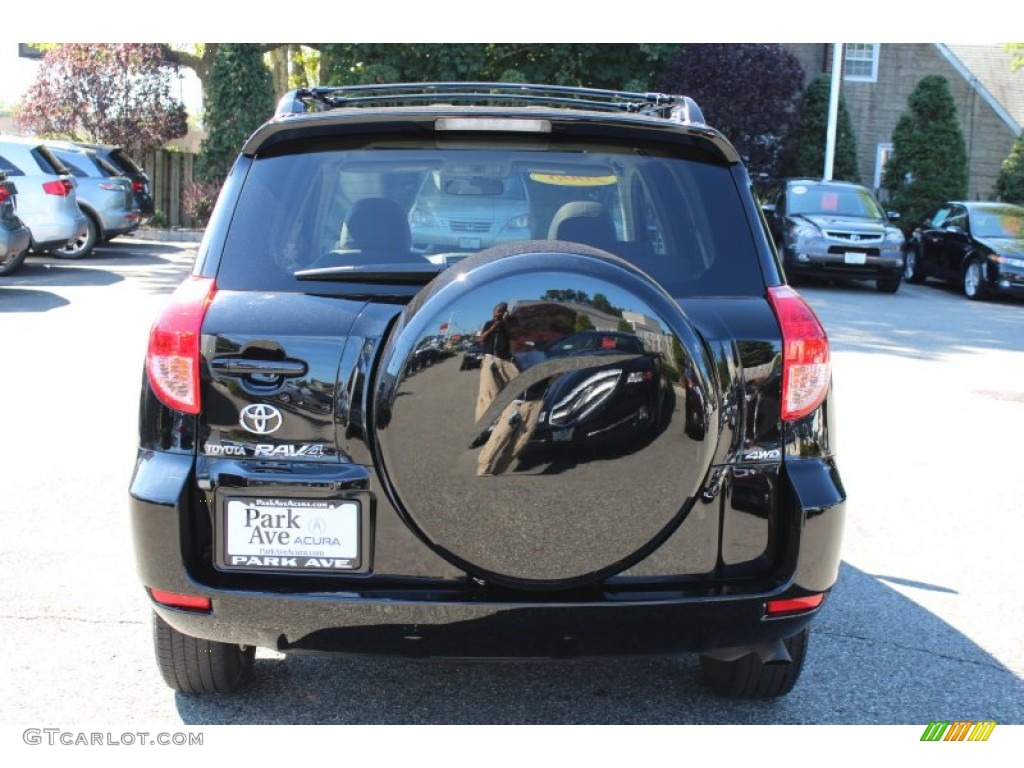 2008 RAV4 Limited V6 4WD - Black / Ash photo #4