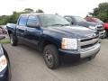 Dark Blue Metallic 2007 Chevrolet Silverado 1500 LS Crew Cab