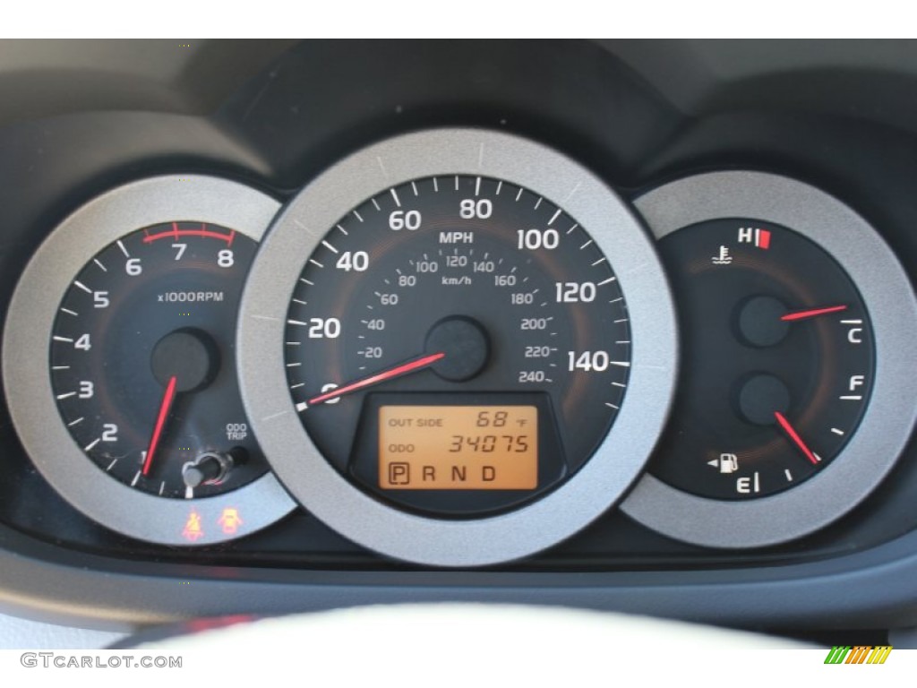 2008 RAV4 Limited V6 4WD - Black / Ash photo #18