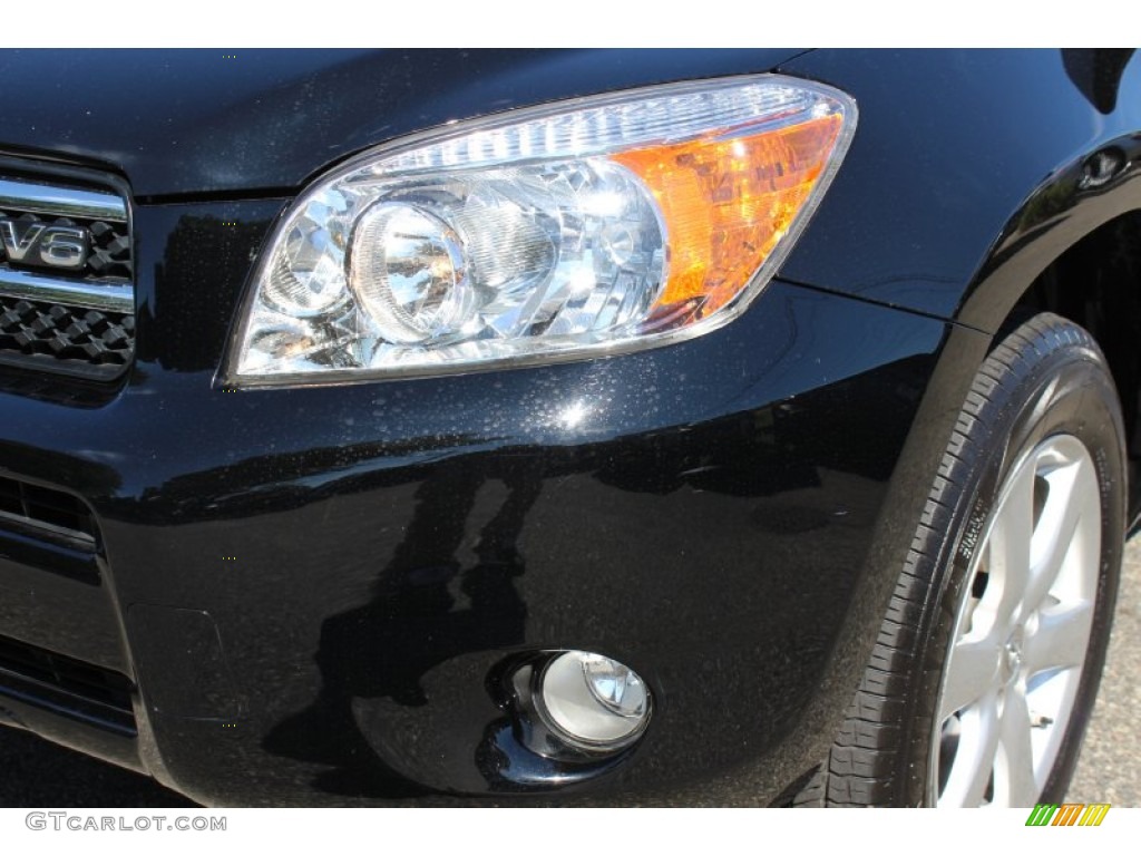 2008 RAV4 Limited V6 4WD - Black / Ash photo #30