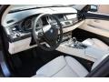 Ivory White/Black 2011 BMW 5 Series 535i xDrive Gran Turismo Interior Color