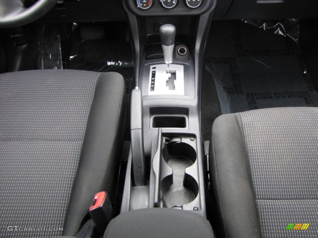 2010 Lancer ES - Wicked White Metallic / Black photo #16