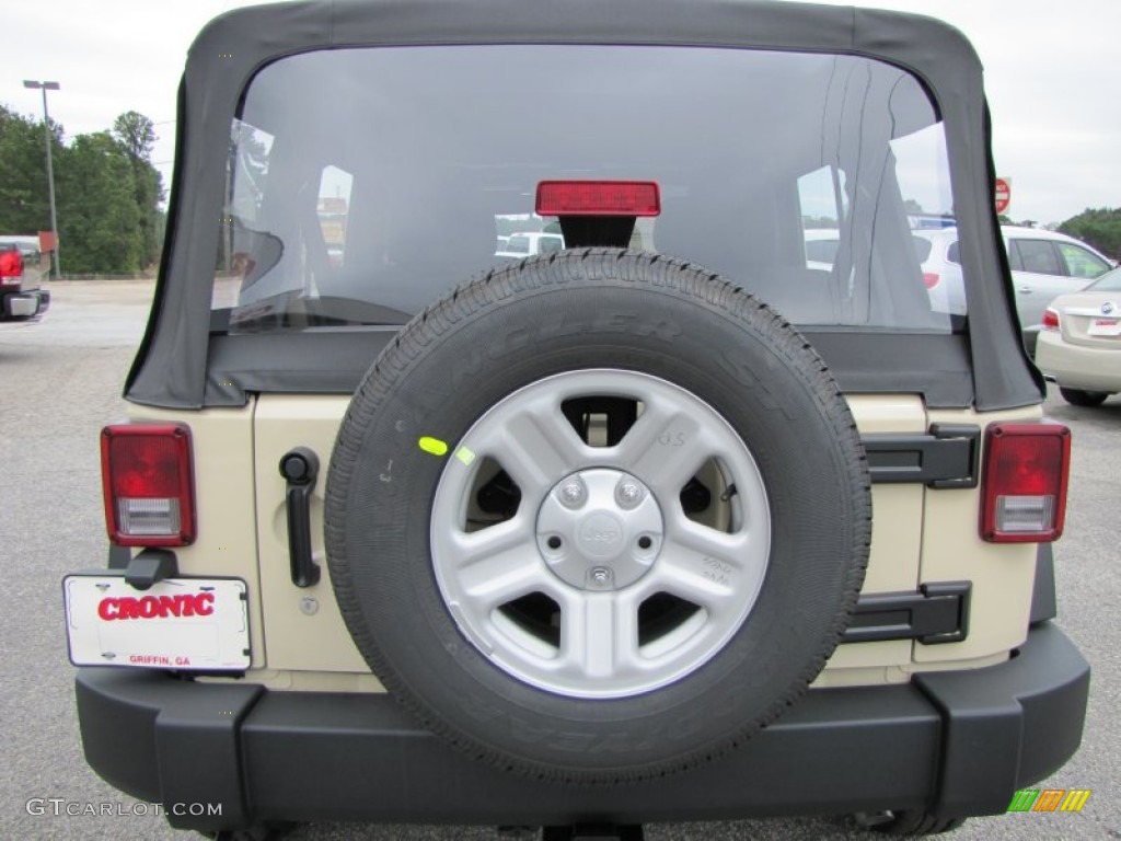 2012 Wrangler Unlimited Sport 4x4 - Sahara Tan / Black photo #6