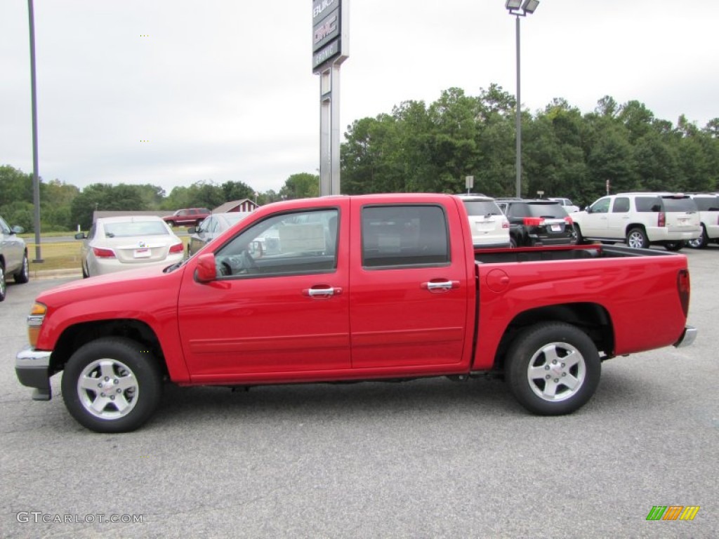 Fire Red 2012 GMC Canyon SLE Crew Cab Exterior Photo #54216876