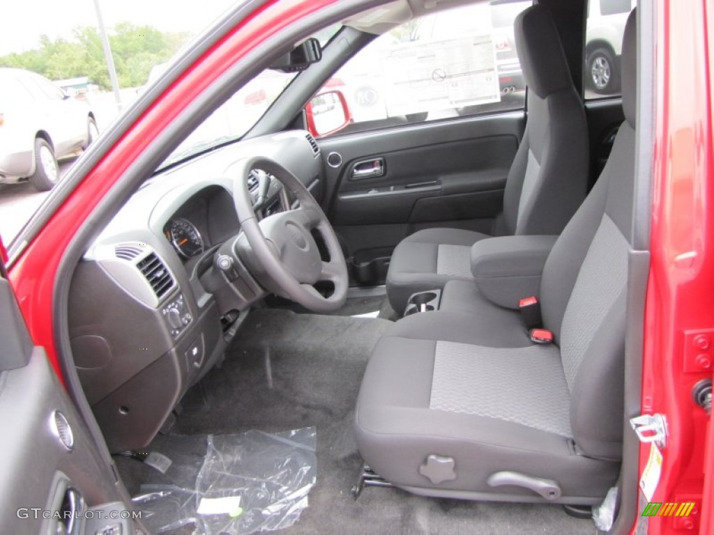 Ebony Interior 2012 GMC Canyon SLE Crew Cab Photo #54216930