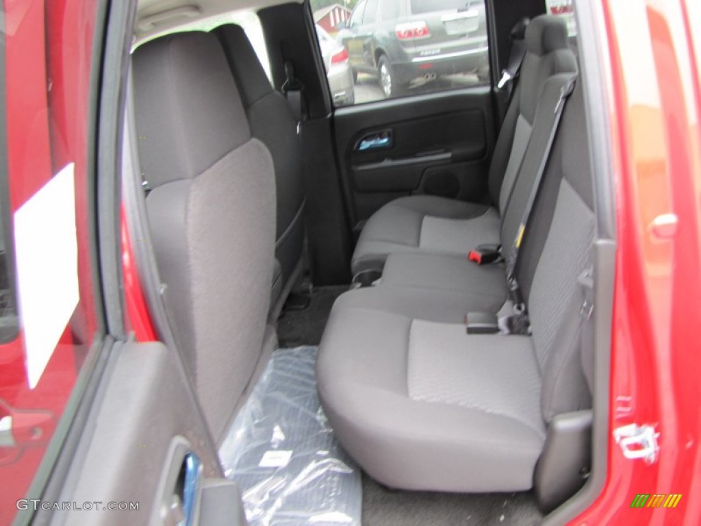 Ebony Interior 2012 GMC Canyon SLE Crew Cab Photo #54216939