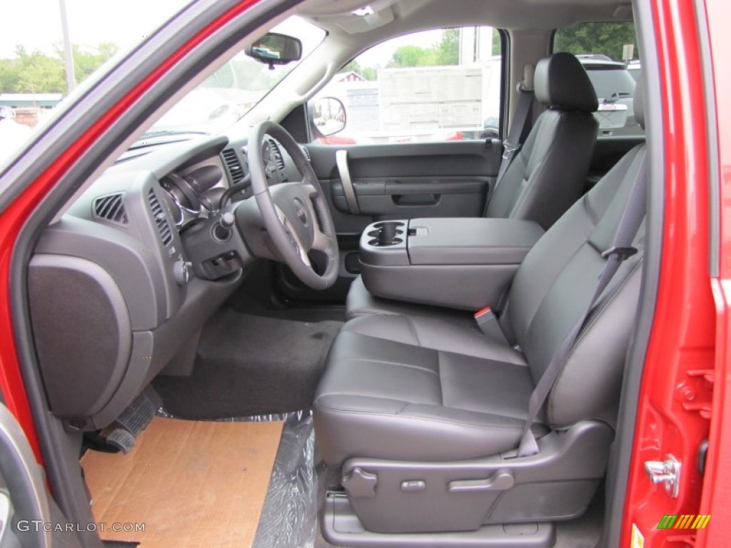 2012 Sierra 1500 SLE XFE Crew Cab - Fire Red / Ebony photo #11