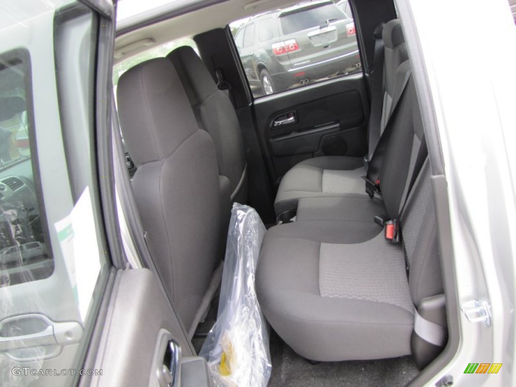 Ebony Interior 2012 GMC Canyon SLE Crew Cab Photo #54217311