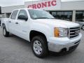 2012 Summit White GMC Sierra 1500 SLE Crew Cab  photo #1