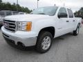 2012 Summit White GMC Sierra 1500 SLE Crew Cab  photo #3