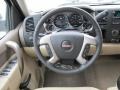Very Dark Cashmere/Light Cashmere Steering Wheel Photo for 2012 GMC Sierra 1500 #54217755