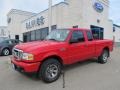 Torch Red 2008 Ford Ranger XLT SuperCab 4x4