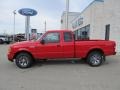 Torch Red - Ranger XLT SuperCab 4x4 Photo No. 2
