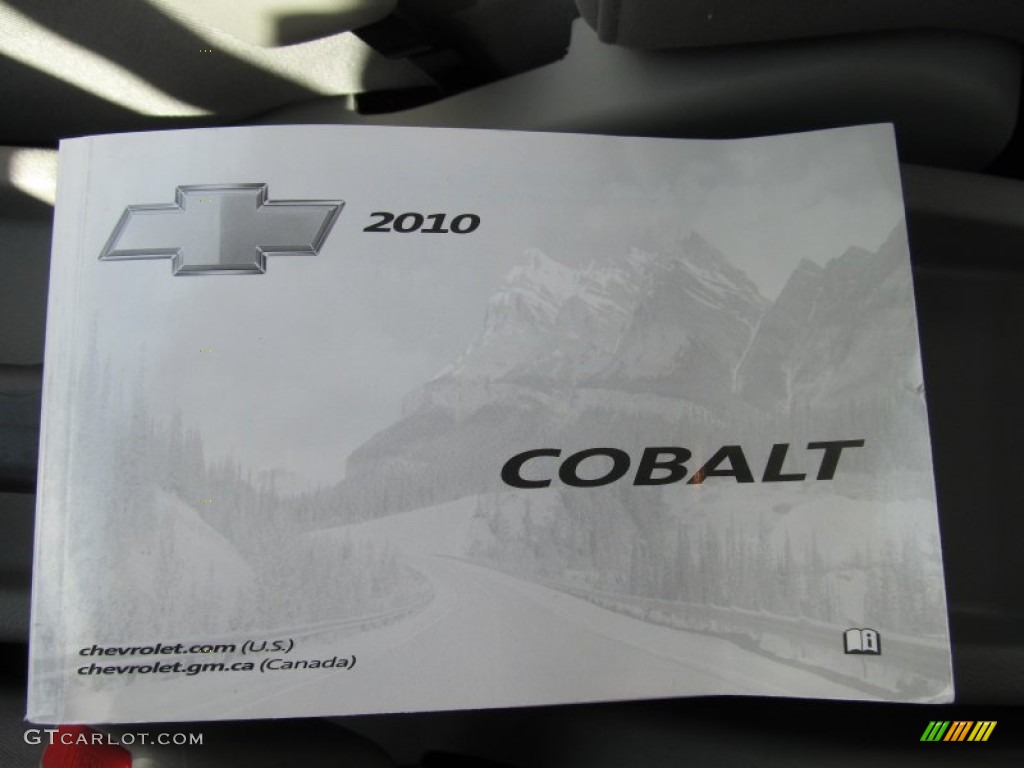 2010 Cobalt LS Sedan - Summit White / Gray photo #13