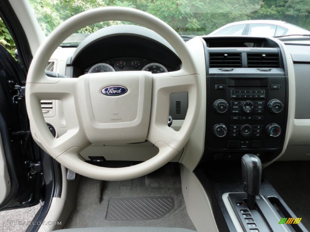 2008 Ford Escape XLS 4WD Stone Dashboard Photo #54219106