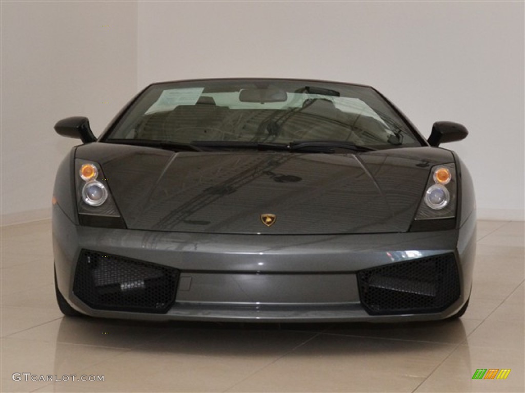 2008 Gallardo Spyder E-Gear - Grigio Lynx (Grey) / Nero Perseus photo #3