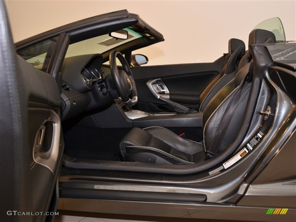 2008 Gallardo Spyder E-Gear - Grigio Lynx (Grey) / Nero Perseus photo #20