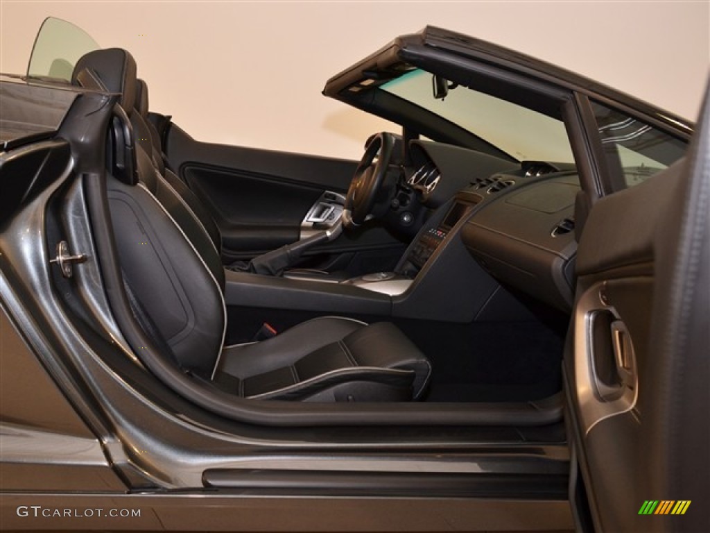 2008 Gallardo Spyder E-Gear - Grigio Lynx (Grey) / Nero Perseus photo #23