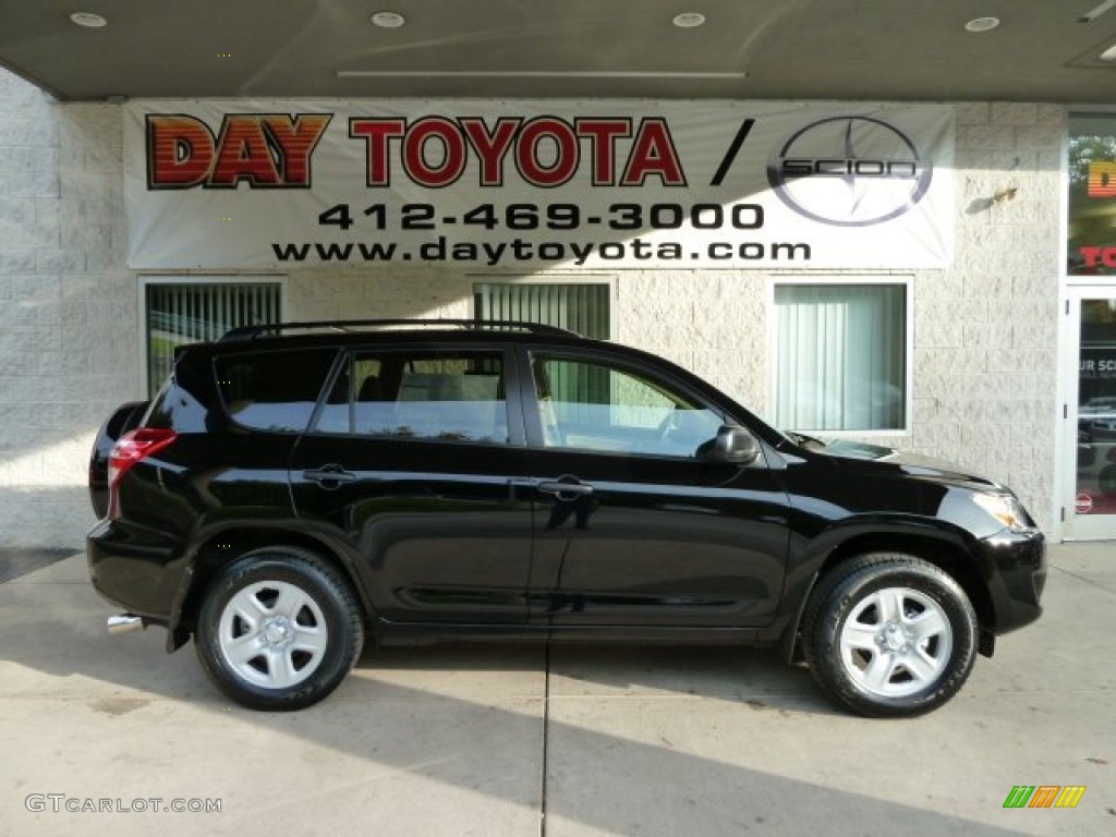Black Toyota RAV4