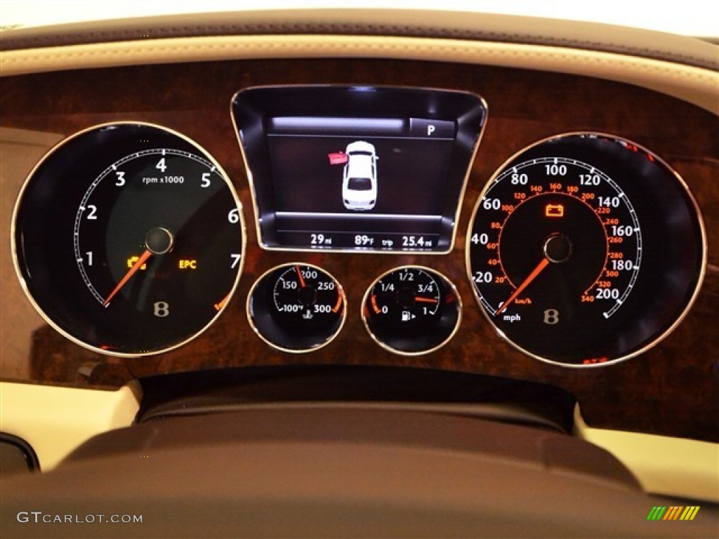 2012 Bentley Continental Flying Spur Standard Continental Flying Spur Model Gauges Photo #54219756