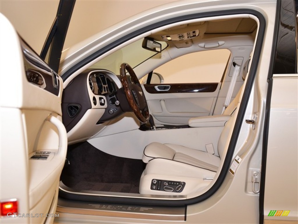 Linen/Burnt Oak Interior 2012 Bentley Continental Flying Spur Standard Continental Flying Spur Model Photo #54219765