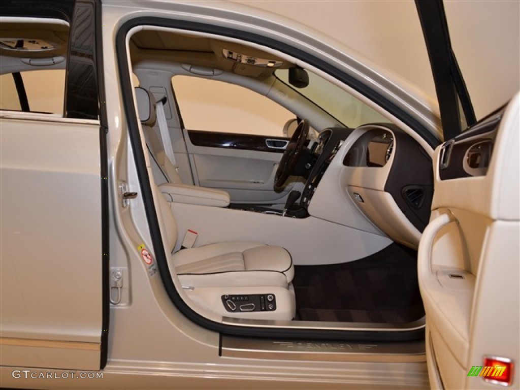 Linen/Burnt Oak Interior 2012 Bentley Continental Flying Spur Standard Continental Flying Spur Model Photo #54219793