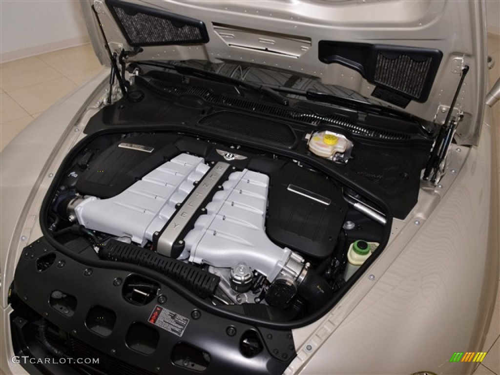 2012 Bentley Continental Flying Spur Standard Continental Flying Spur Model 6.0 Liter Twin-Turbocharged DOHC 48-Valve VVT W12 Engine Photo #54219897