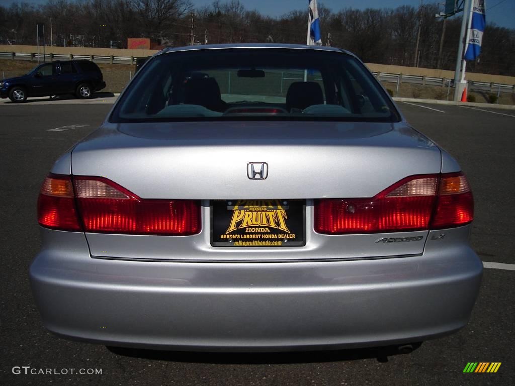 1999 Accord LX Sedan - Satin Silver Metallic / Gray photo #4