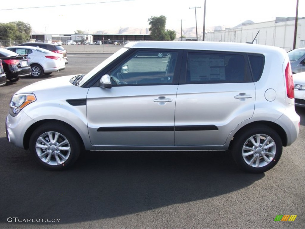 Bright Silver 2012 Kia Soul + Exterior Photo #54220143