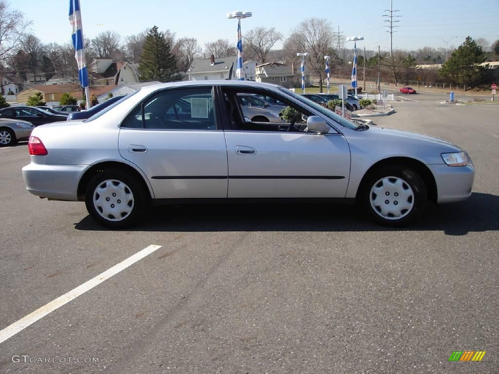1999 Accord LX Sedan - Satin Silver Metallic / Gray photo #6