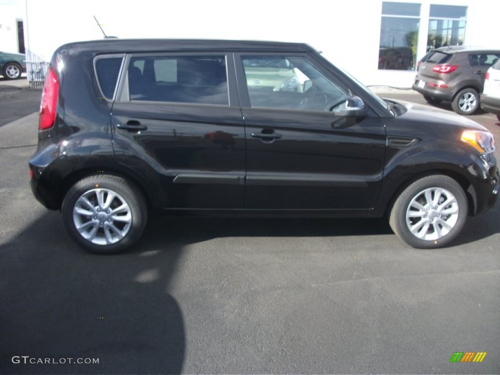 Shadow Black 2012 Kia Soul + Exterior Photo #54220488