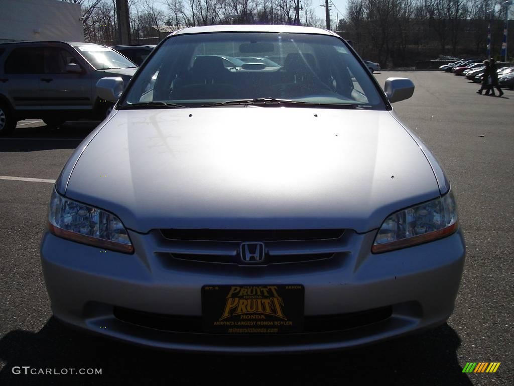 1999 Accord LX Sedan - Satin Silver Metallic / Gray photo #8